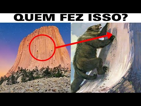 A História Bizarra Por Trás Do Lacólito Colunar a DEVIL TOWER, Que Você Desconhecia