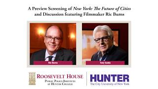 A Discussion of “New York: The Future of Cities” featuring Filmmaker Ric Burns