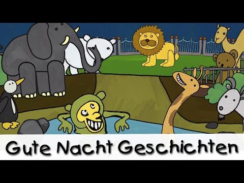 😴 Gute Nacht Geschichten: Nachts im Zoo || Geschichten für Kinder