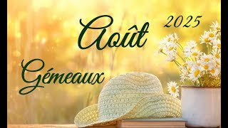 ♊ GEMEAUX Août 2025 - Quand le destin frappe à la porte du cœur...