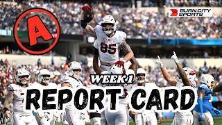 Cardinals Week 1 Report Card