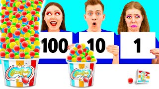 100 Layers of Food Challenge | Amazing Cooking Hacks by PaRaRa Challenge