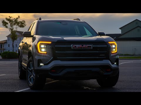 👉AT NIGHT: 2026 GMC Terrain AT4 - Night Time Analysis - Night Review