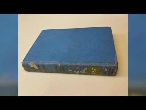 YouTube video thumbnail: Library Book Makes Remarkable Return to San Antonio Public Library After 82 Years