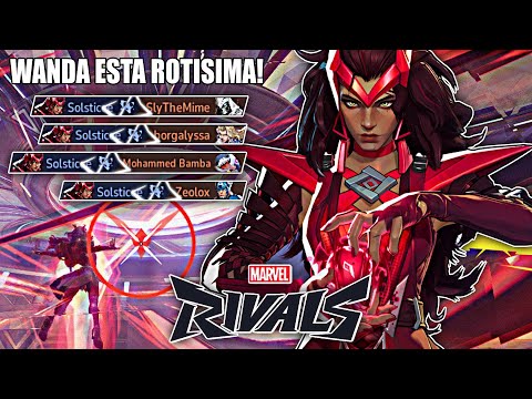 Scarlet Witch ESTA ROTISIMA En Marvel RIVALS! - WOW