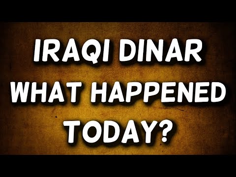 Iraqi dinar💥Iraqi Dinar Update What Happened Today💥VND & IQD RV Done💥IQD RV NEWS