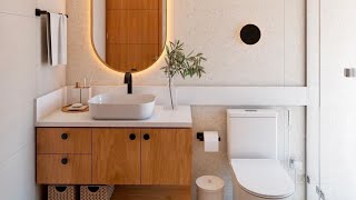 SOLUCIONES PARA BAÑOS PEQUEÑOS| DECORACIONES PARA BAÑOS PEQUEÑOS #decoraciondeinteriores #homedecor
