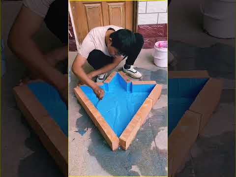 Amazing fish pool making 😍🤯~miniwood toy- woodworking art skill/hands crafts#gadgets
