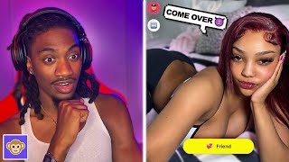 RIZZING EVERY BADDIE I SEE ON THE MONKEY APP… I FOUND A DATE IN MY CITY 😈