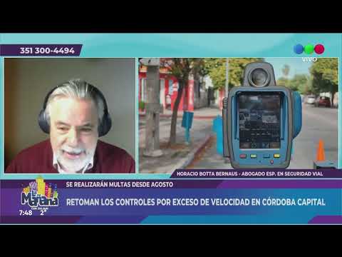 CONTROLES DE VELOCIDAD EN CÓRDOBA CAPITAL: HORACIO BOTTA BERNAUS  ABOGADO ESP EN SEGURIDAD VIAL.
