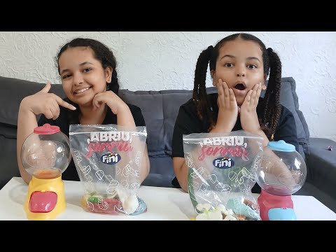 PROVANDO VÁRIAS BALAS FINI DIFERENTES!!! 😱🐸🍓