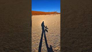 Sonnenaufgang im Sossusvlei..., die Namib Wüste macht ihre eigene Show