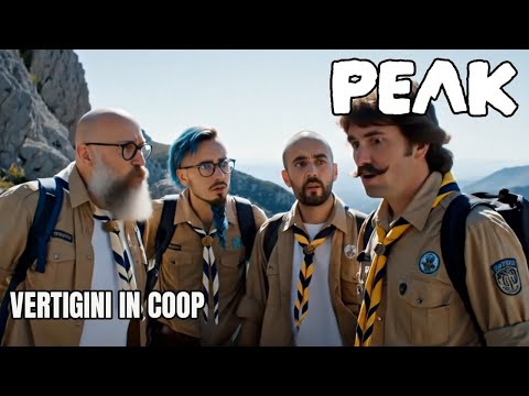 NON GUARDATE questo VIDEO se SOFFRITE DI VERTIGINI ! - COOP NIGHT Peak con JULES