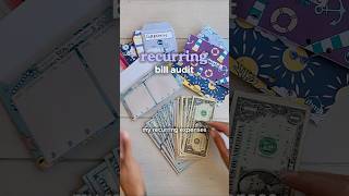 Audit Your Recurring Bills