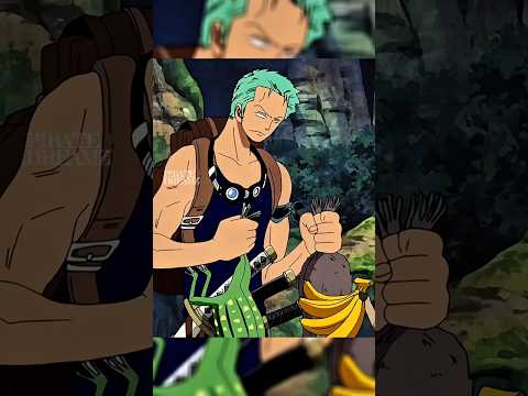 Zoro brought Rats & Frogs for Dinner #onepiece #luffy #zoro