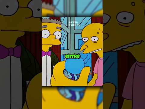 El Sr. Burns es el ser más débil de las animaciones