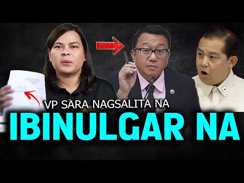 JUST IN! VP SARA NAGSALITA NA SINAGOT SI CHUA! BAHO ni SPEAKER BISTADO NA KAYA PALA Alamin