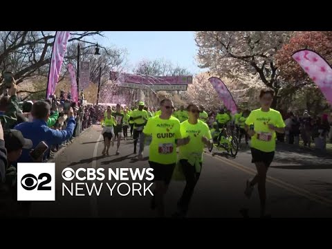 YouTube video thumbnail: 2026 Cherry Blossom 10K Run at Newark's Branch Brook Park