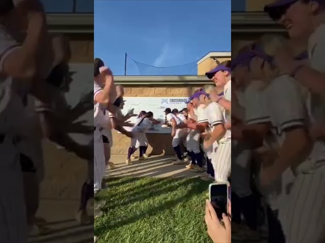 Softball Celebrates After Eliminating IWU From CL Tournament