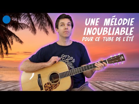 🔵 Une mélodie facile et entraînante à la guitare, un morceau mythique des soirées d’été !