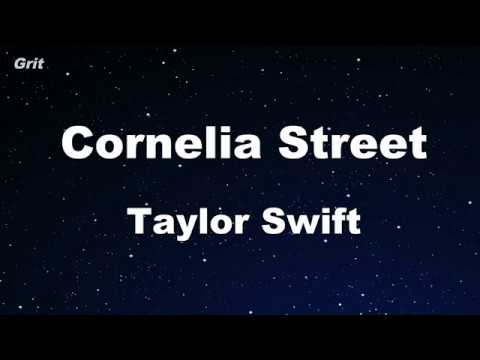 Cornelia Street – Taylor Swift Karaoke 【No Guide Melody】 Instrumental