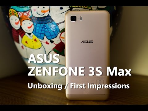 (ENGLISH) Asus Zenfone 3S Max with 5000 mAh battery - Unboxing and First Impressions
