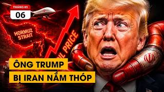 Hết thời doạ dẫm Iran. Ông Trump bị Iran bắt thóp, buộc phải xuống nước ở Hormuz.
