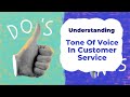 Tone of Voice in Customer Support