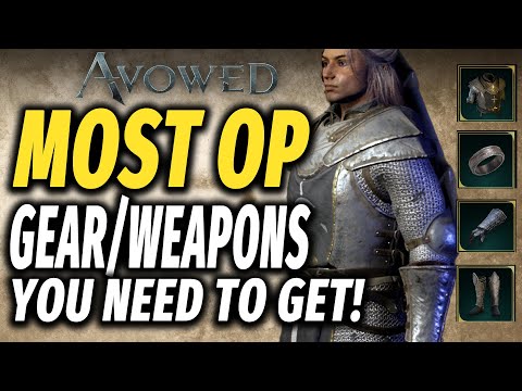 Avowed MOST POWERFUL Unique Armor, Weapons, Ring You Need - 15 Unique Items Located Open World Early