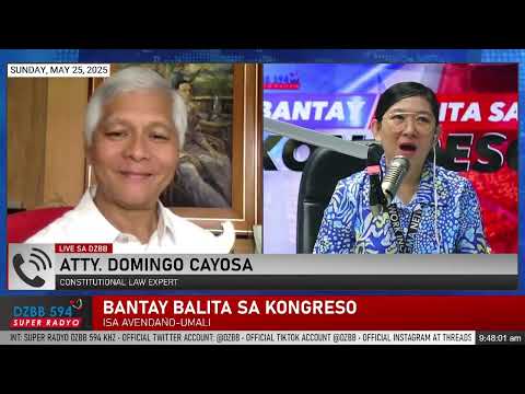 PANAYAM: Atty. Domingo Cayosa, constitutional law expert