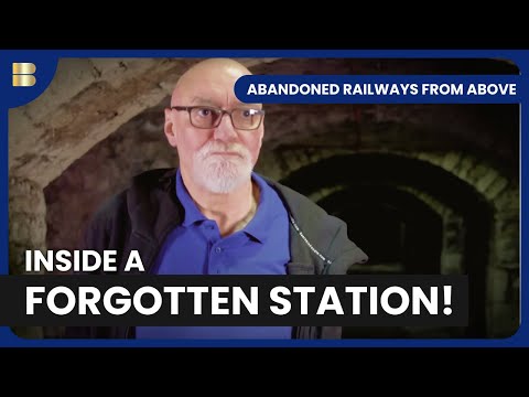 Bath Green Park's Forgotten Station | Abandoned Railways From Above
