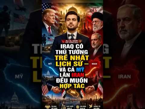 Tin quân sự quốc tế | Iraq có thủ tướng trẻ nhất lịch sử, cả Mỹ và Iran đều muốn hợp tác #tintuc