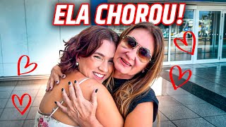 MINHA MÃE VEIO ME VER NA EUROPA!