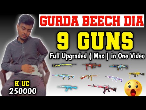 World Record ? || 9 Guns Full Max in One Video
