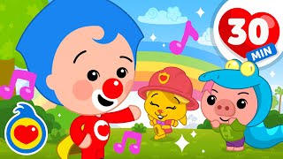 Estou Feliz 😊 ✨ | 30 minutos de Música Infantil com Um Herói do Coração ❤️