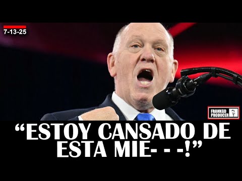 ¡EXPLOSIVO! Tom Homan deja a todos SIN PALABRAS en PLENO ESCENARIO