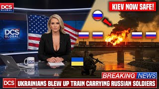 War Is About to Halt Here! Train Carrying Russian Troops Caught Off Guard in Ukrainian Ambush