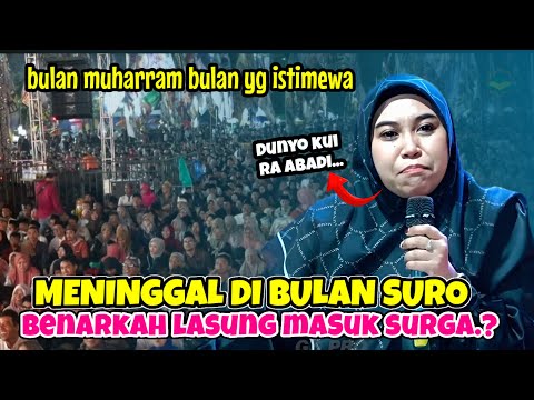 HJ KHARISMA TERBARU 2025 MENINGGAL DI BULAN SURO/MUHARRAM BENARKAH LANGSUNG MASUK SURGA.?