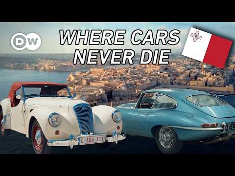 YouTube video thumbnail: How Malta Became a Classic Car Paradise