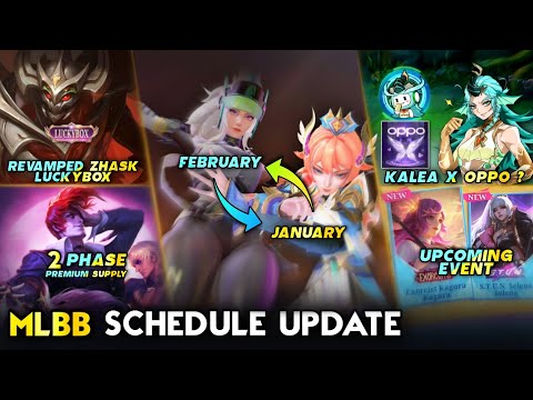 KALEA X OPPO ? | KOF EVENT UPDATE | REVAMPED ZHASK LUCKYBOX | SKIN SCHEDULE CHANGES - Mobile Legends