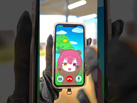 クマリンとビデオ通話してみよう！🐻📱#shorts #funnyvideo