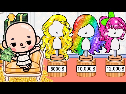 My Hair Is Worth A Million Dollars | Toca Life Story |Toca Boca