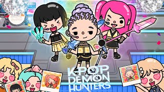 We Are K-Pop Deamon Hunter | Toca Life Story | Toca Boca