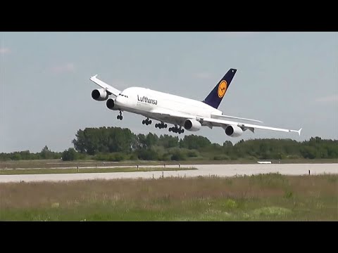 A380 Landing Goes Wrong