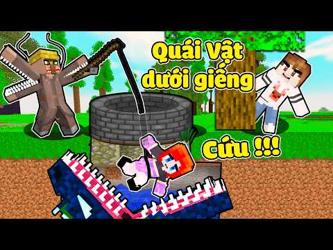 HIRO PHÁT HIỆN BÍ MẬT BÊN DƯỚI CÁI GIẾNG CỦA DÂN LÀNG TRONG MINECRAFT