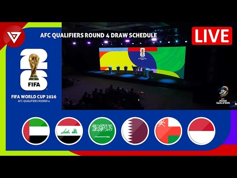 🔴 FIFA World Cup 2026 AFC Qualifiers Round 4: Draw Schedule, Live Info, Pots Draw & Hosts