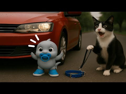 TRALALERO TRALALA BEBÉ SE ESCAPA  🍼 Videos de animación de animales italianos brainrot
