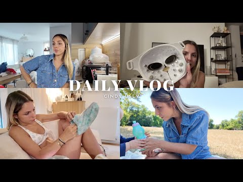 PICNIC EN AMOUREUX, CA VA MIEUX ? LE FAMEUX MASQUE LED ! VLOG