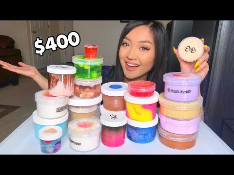 i spent $400 on famous slime shops so you dont have to