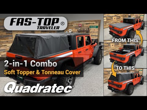 Can One Truck Bed Cover Do It All? The Fas-Top Traveler for Jeep Gladiator!
